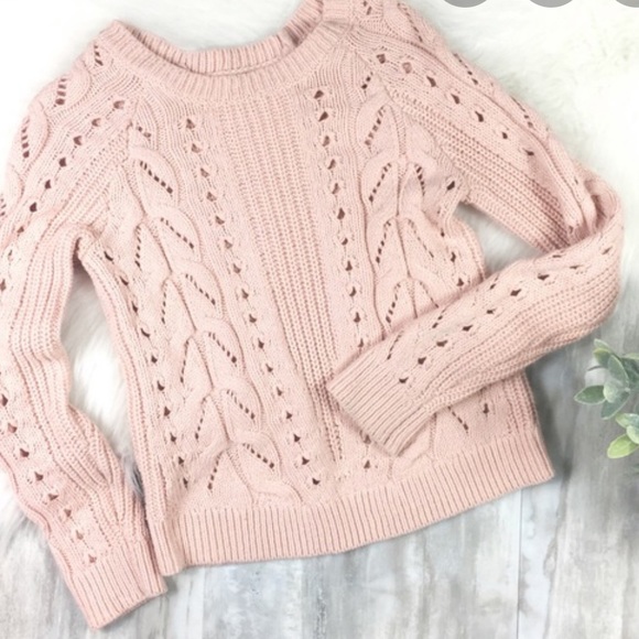 Lucky Brand | Sweaters | Lucky Brand Pink Sweater Worn Twice | Poshmark